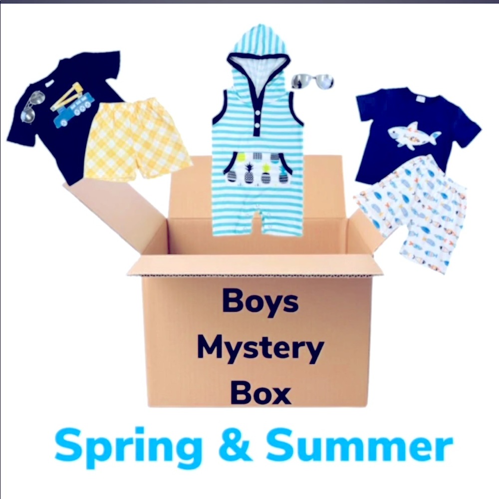 Boys Mystery Box Size 12-18 Months EUC